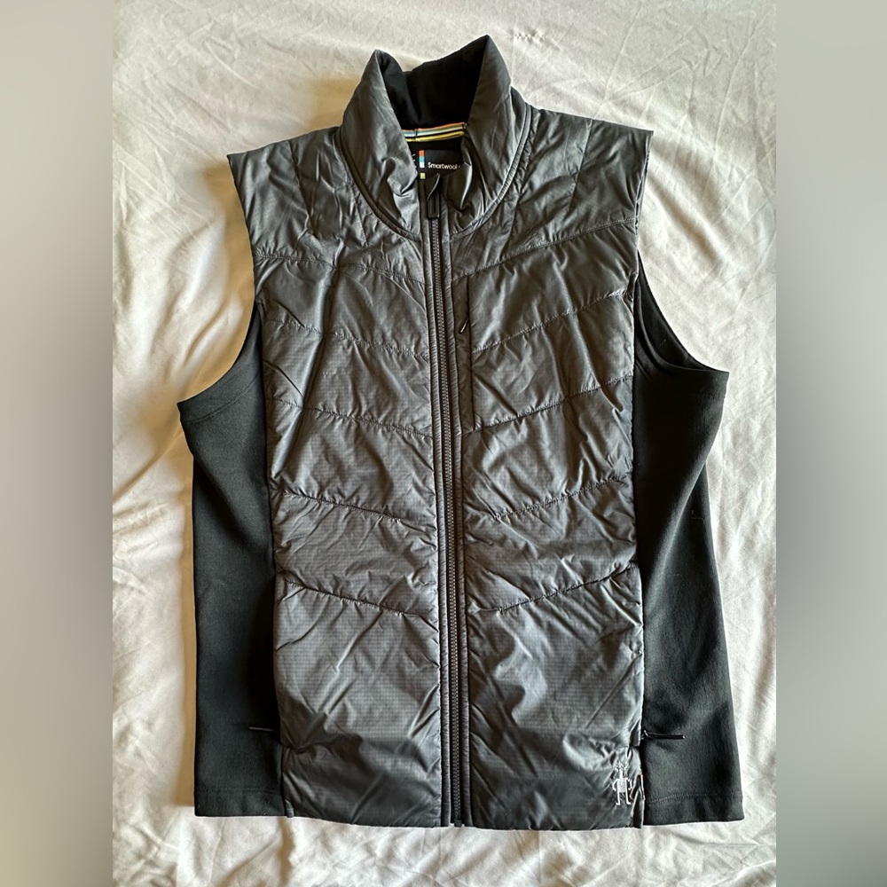 Smartwool Black and Gray Men's Vest